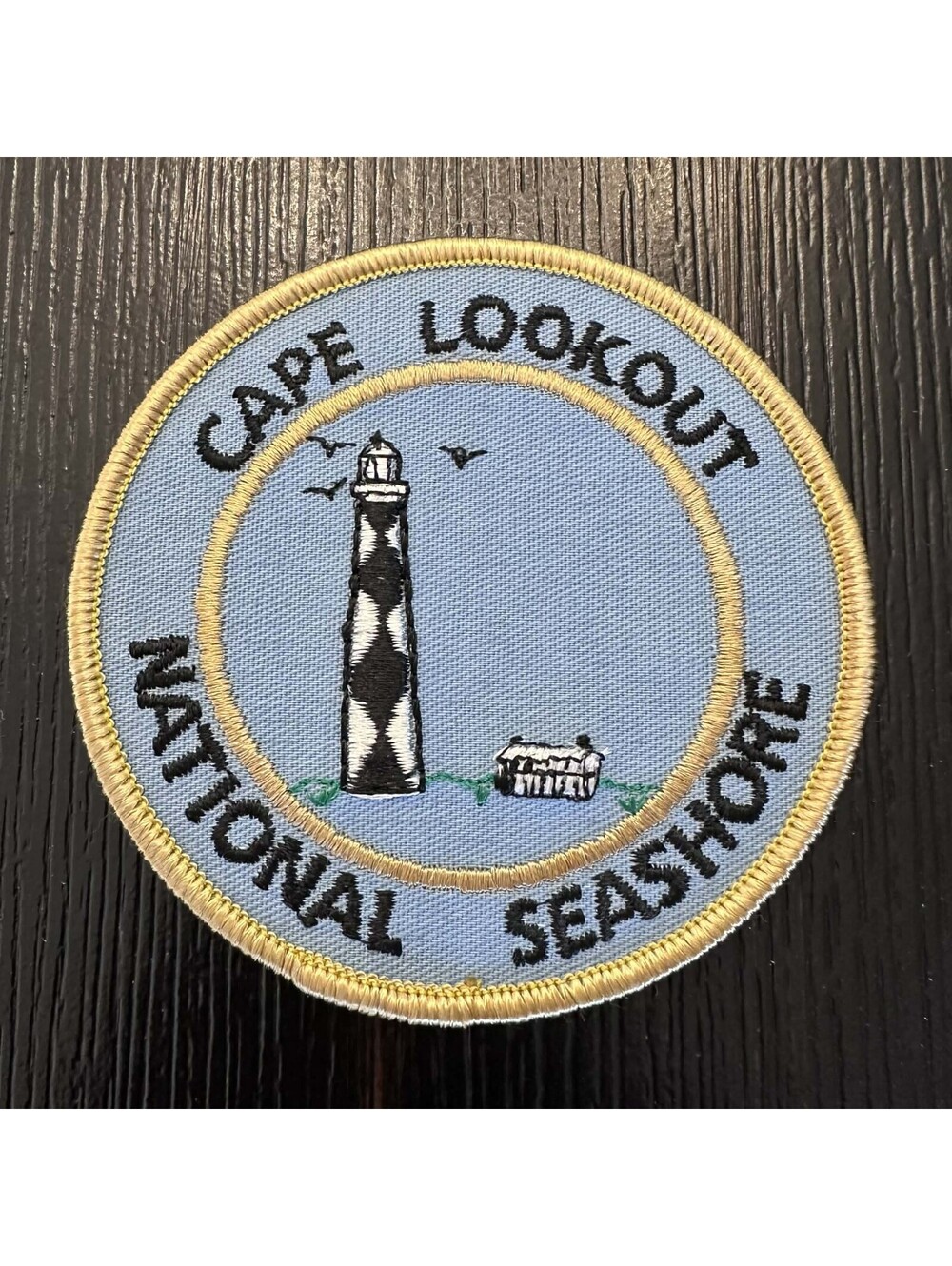 Cape Lookout National Seashore Lighthouse Embroidered Souvenir Patch New